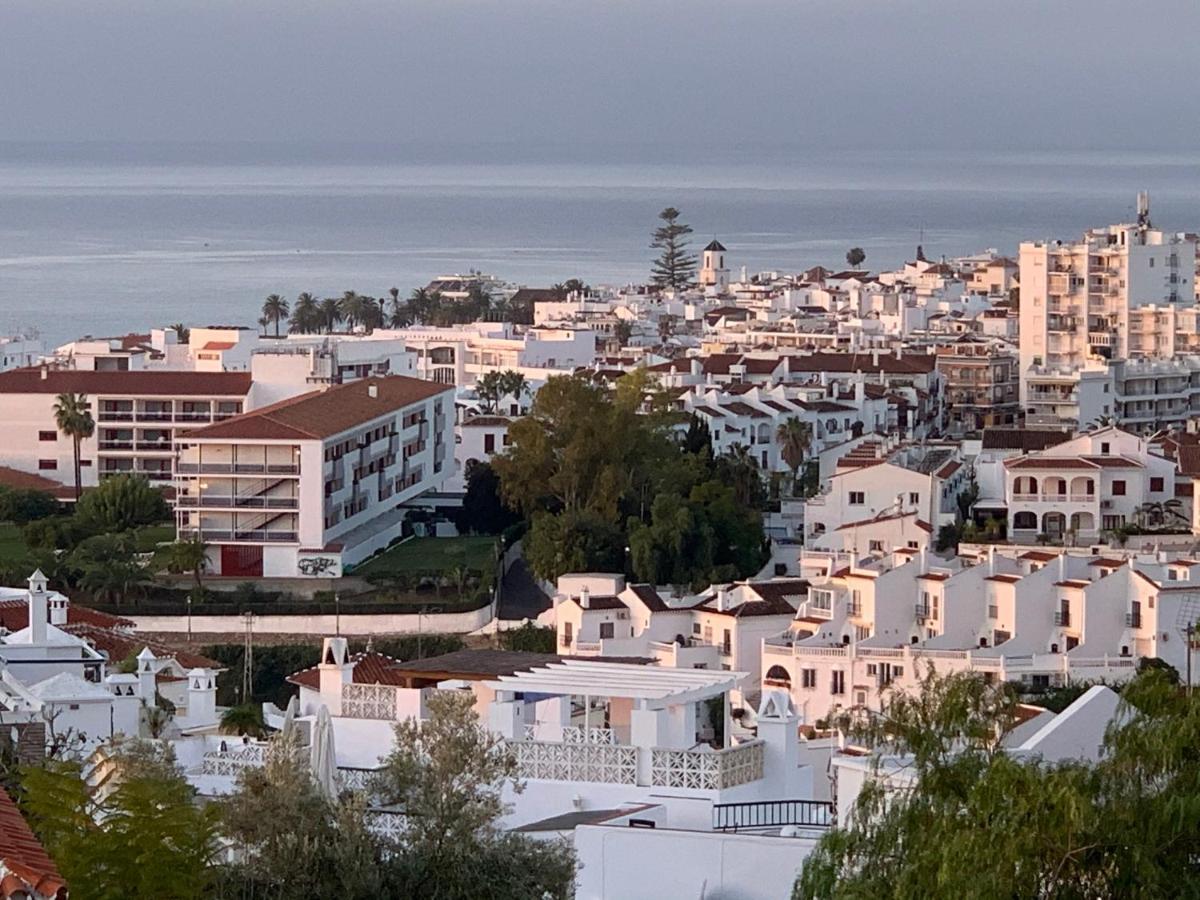 Playa Burriana, Tva Terasser, Havsutsikt, Pool Нерха Экстерьер фото